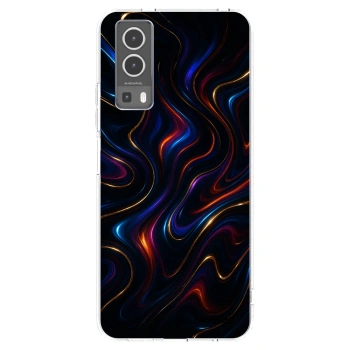 Picasee silikonska prozirna maskica za Vivo Y72 5G - Noir
