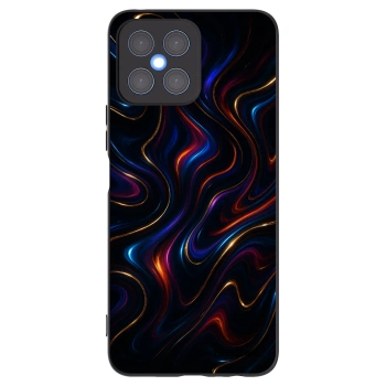 Picasee crna silikonska maskica za Honor X8 4G - Noir
