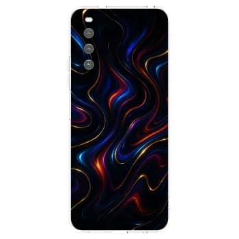 Picasee silikonska prozirna maskica za Sony Xperia 10 IV 5G - Noir