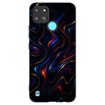 Picasee crna silikonska maskica za Realme C21Y - Noir