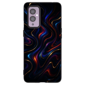 Picasee crna silikonska maskica za OnePlus 9 - Noir