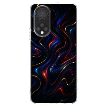 Picasee silikonska prozirna maskica za Honor X7 - Noir