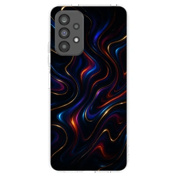 Picasee silikonska prozirna maskica za Samsung Galaxy A73 5G - Noir
