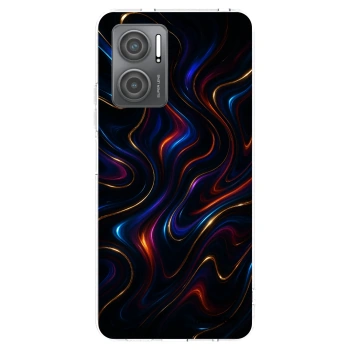 Picasee silikonska prozirna maskica za Xiaomi Redmi 10 5G - Noir