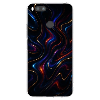 Picasee silikonska prozirna maskica za Xiaomi Redmi A1 - Noir