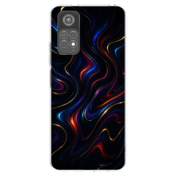 Picasee silikonska prozirna maskica za Xiaomi Redmi Note 11S 5G - Noir