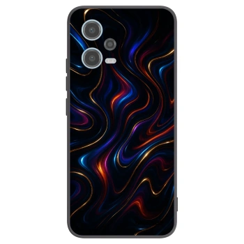 Picasee crna silikonska maskica za Xiaomi Redmi Note 12 5G - Noir