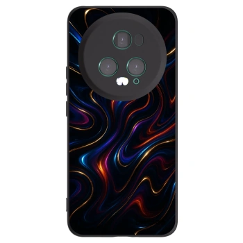 Picasee crna silikonska maskica za Honor Magic5 Pro - Noir