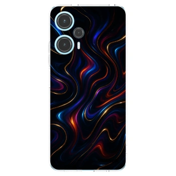 Picasee silikonska prozirna maskica za Xiaomi Poco F5 - Noir