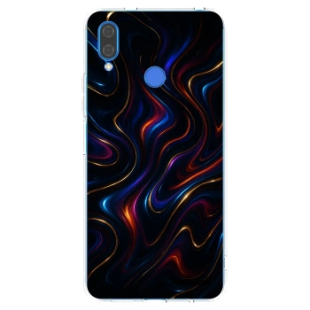 Picasee silikonska prozirna maskica za Huawei Nova 3 - Noir