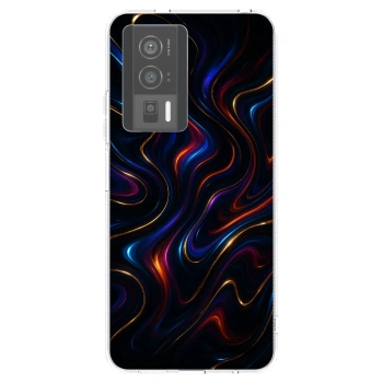 Picasee silikonska prozirna maskica za Xiaomi Poco F5 Pro 5G - Noir