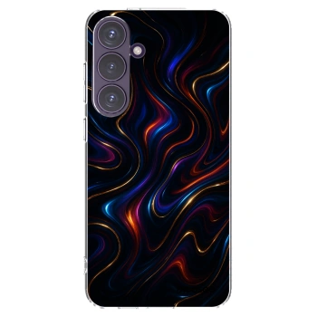 Picasee silikonska prozirna maskica za Samsung Galaxy S24+ S926B 5G - Noir