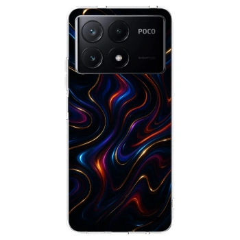Picasee silikonska prozirna maskica za Xiaomi Poco X6 Pro - Noir