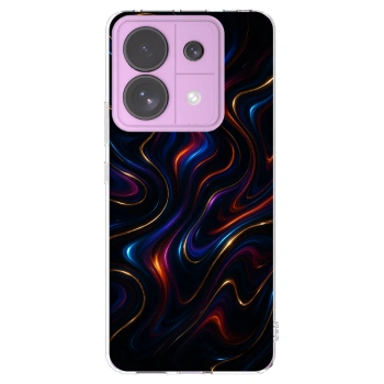 Picasee silikonska prozirna maskica za Xiaomi Redmi Note 13 Pro 5G - Noir