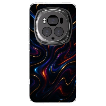 Picasee silikonska prozirna maskica za Honor Magic6 Pro - Noir