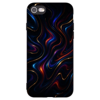 Picasee crna silikonska maskica za Apple iPhone 8 - Noir
