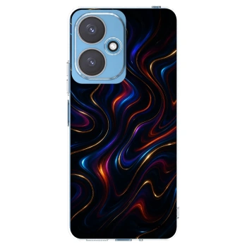 Picasee silikonska prozirna maskica za Xiaomi Redmi 13C 5G - Noir