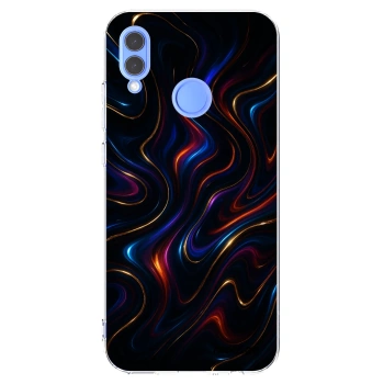 Picasee silikonska prozirna maskica za Huawei P Smart 2019 - Noir