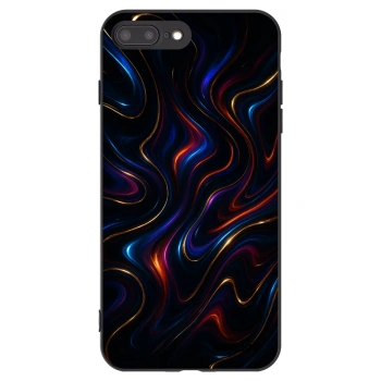 Picasee crna silikonska maskica za Apple iPhone 8 Plus - Noir