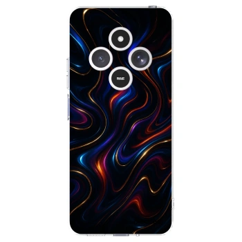 Picasee silikonska prozirna maskica za Xiaomi Redmi 14C - Noir