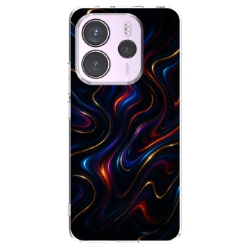 Picasee silikonska prozirna maskica za Xiaomi Redmi Note 14 4G - Noir