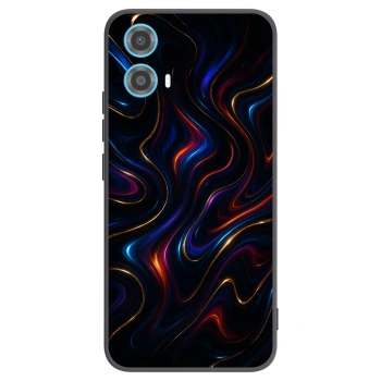 Picasee crna silikonska maskica za Motorola Moto G34 5G - Noir