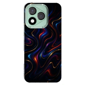 Picasee silikonska prozirna maskica za Honor 400 Lite 5G - Noir