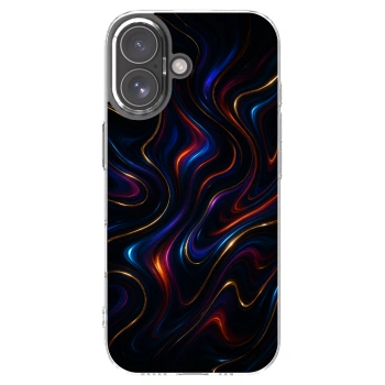 Picasee silikonska prozirna maskica za Apple iPhone 17 - Noir