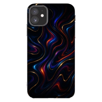 Picasee silikonska prozirna maskica za Apple iPhone 11 - Noir