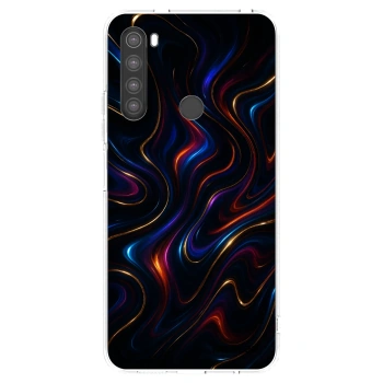 Picasee silikonska prozirna maskica za Xiaomi Redmi Note 8 - Noir