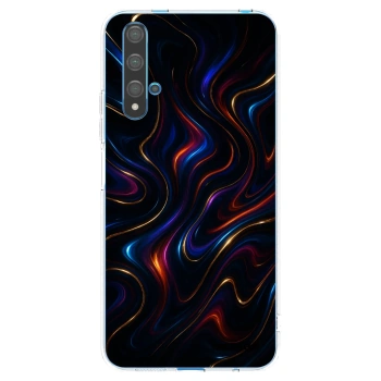 Picasee silikonska prozirna maskica za Huawei Nova 5T - Noir
