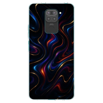 Picasee crna silikonska maskica za Xiaomi Redmi Note 9 - Noir