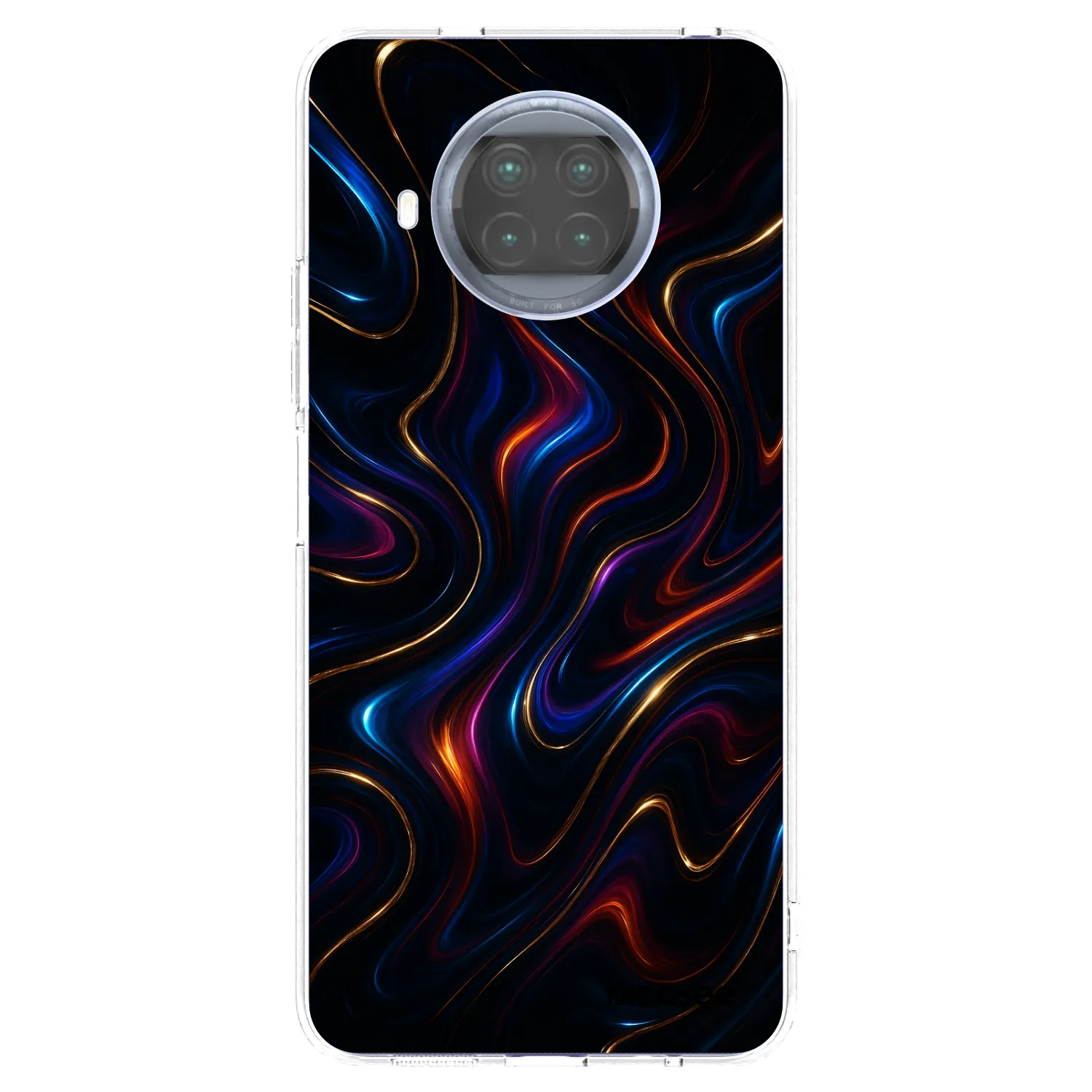 Picasee silikonska prozirna maskica za Xiaomi Mi 10T Lite - Noir
