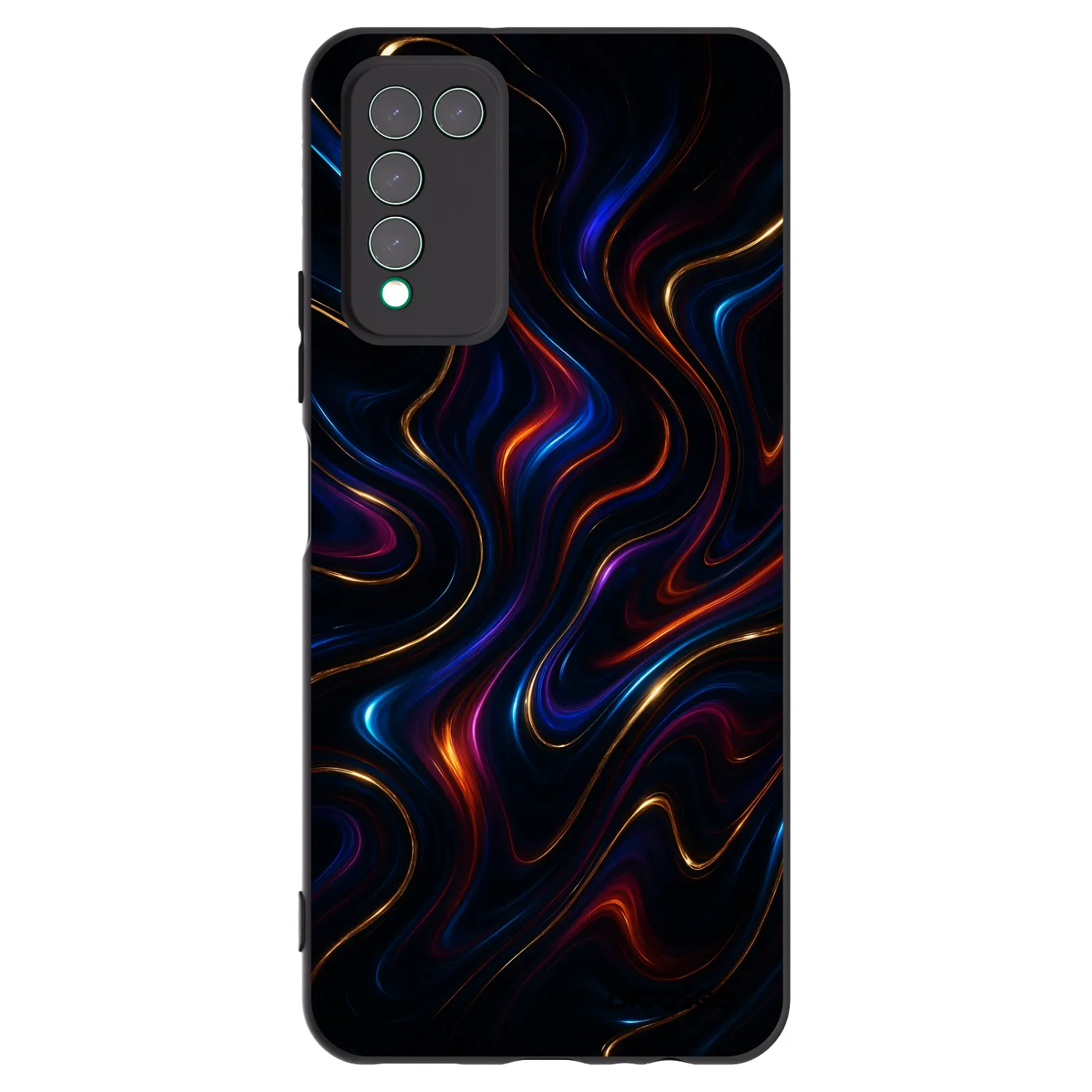 Picasee crna silikonska maskica za Honor 10X Lite - Noir