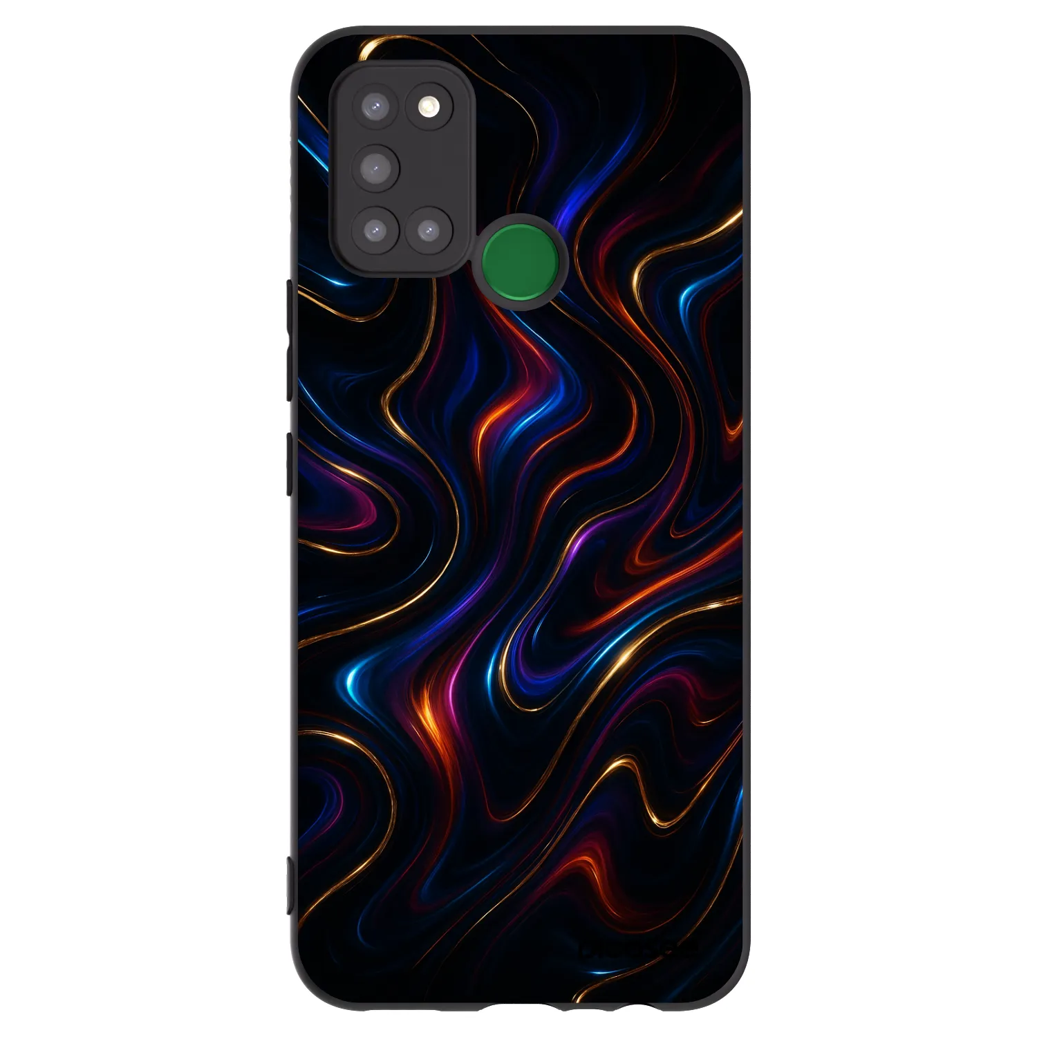 Picasee crna silikonska maskica za Realme 7i - Noir