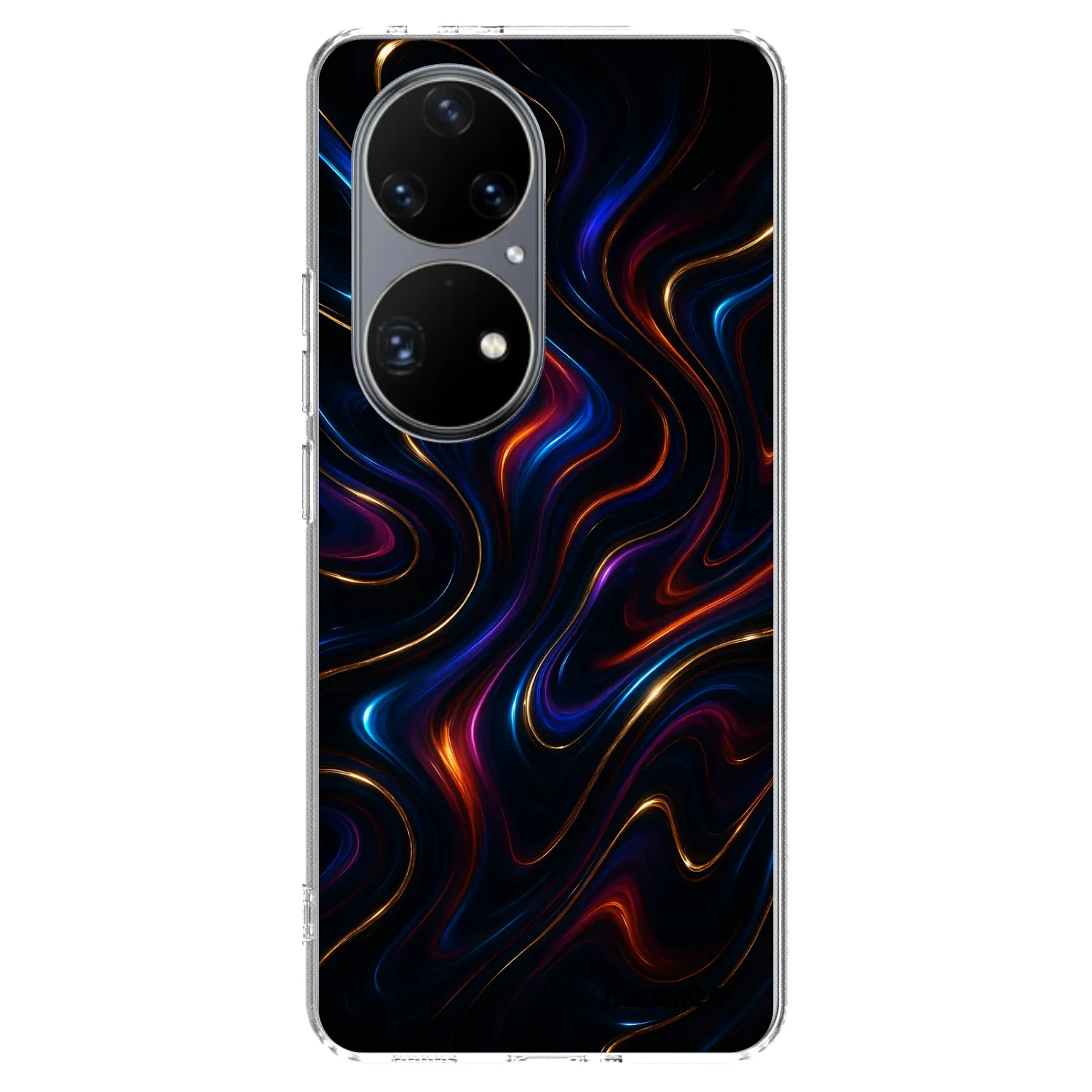 Picasee silikonska prozirna maskica za Huawei P50 - Noir