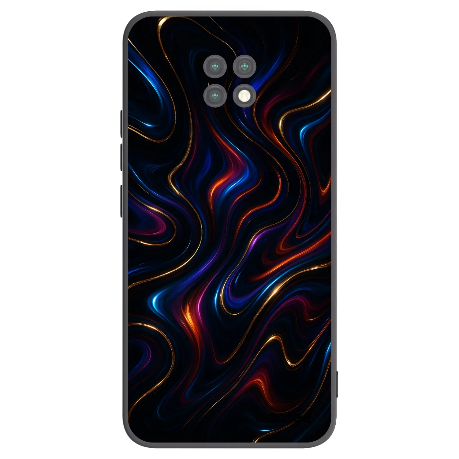 Picasee crna silikonska maskica za Xiaomi Redmi Note 9T - Noir