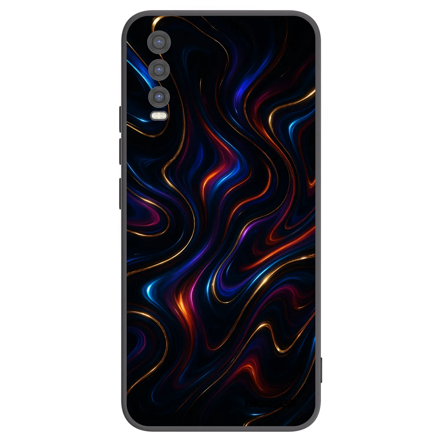 Picasee crna silikonska maskica za Vivo Y20s - Noir