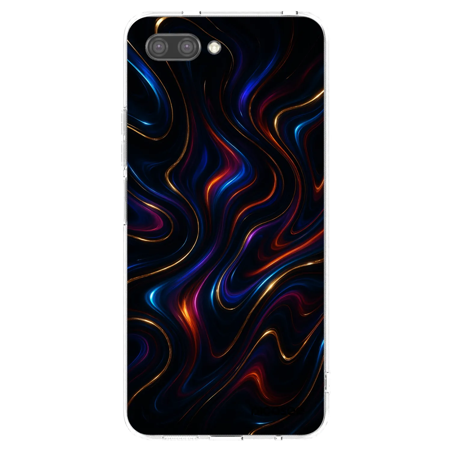 Picasee silikonska prozirna maskica za Honor 10 - Noir