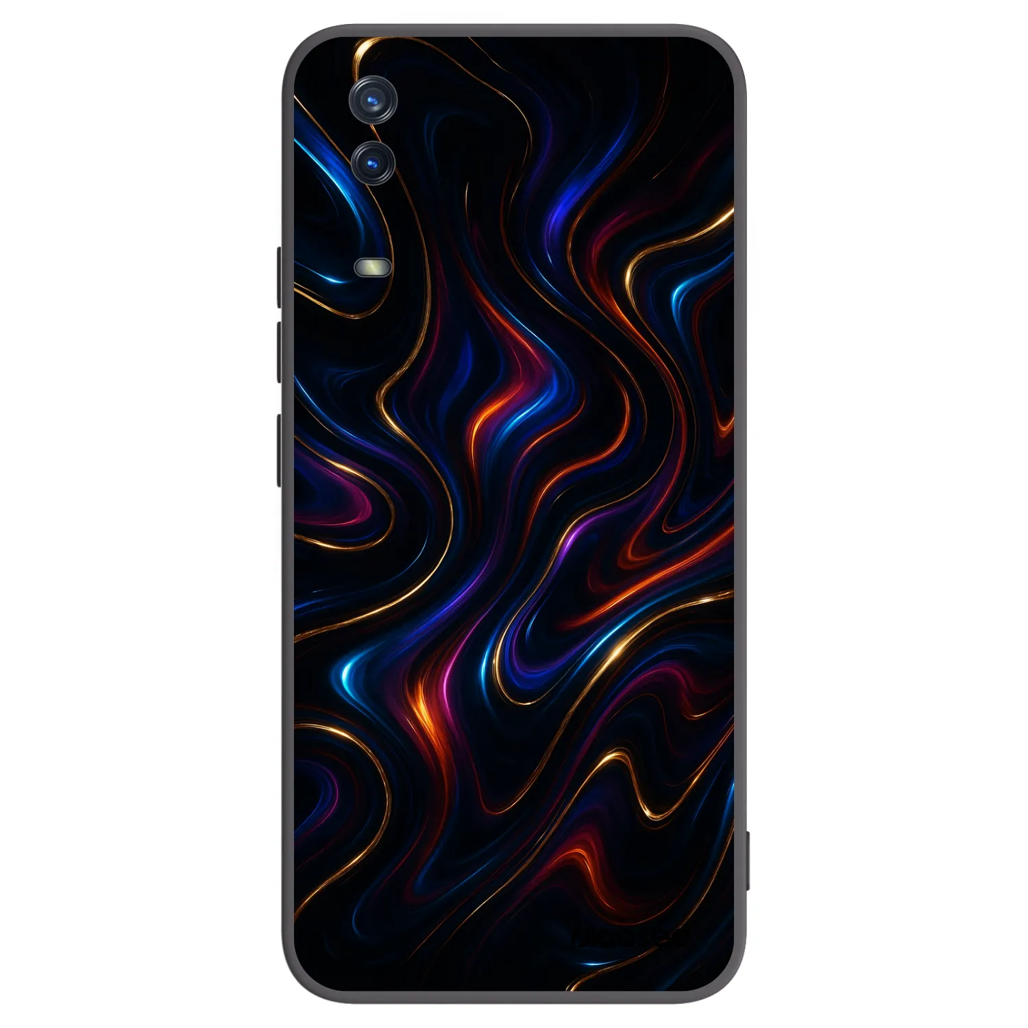 Picasee crna silikonska maskica za Vivo Y11s - Noir