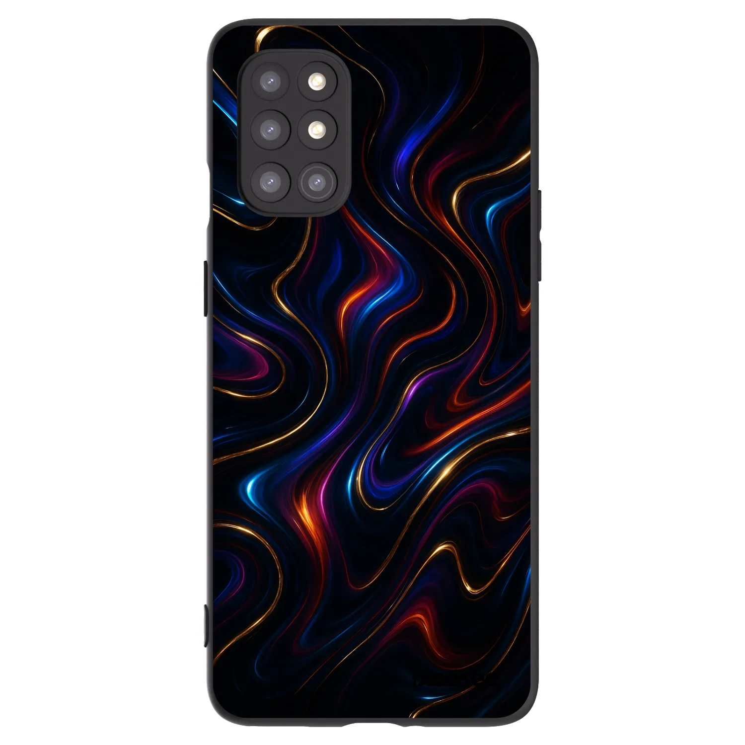 Picasee crna silikonska maskica za OnePlus 8T - Noir