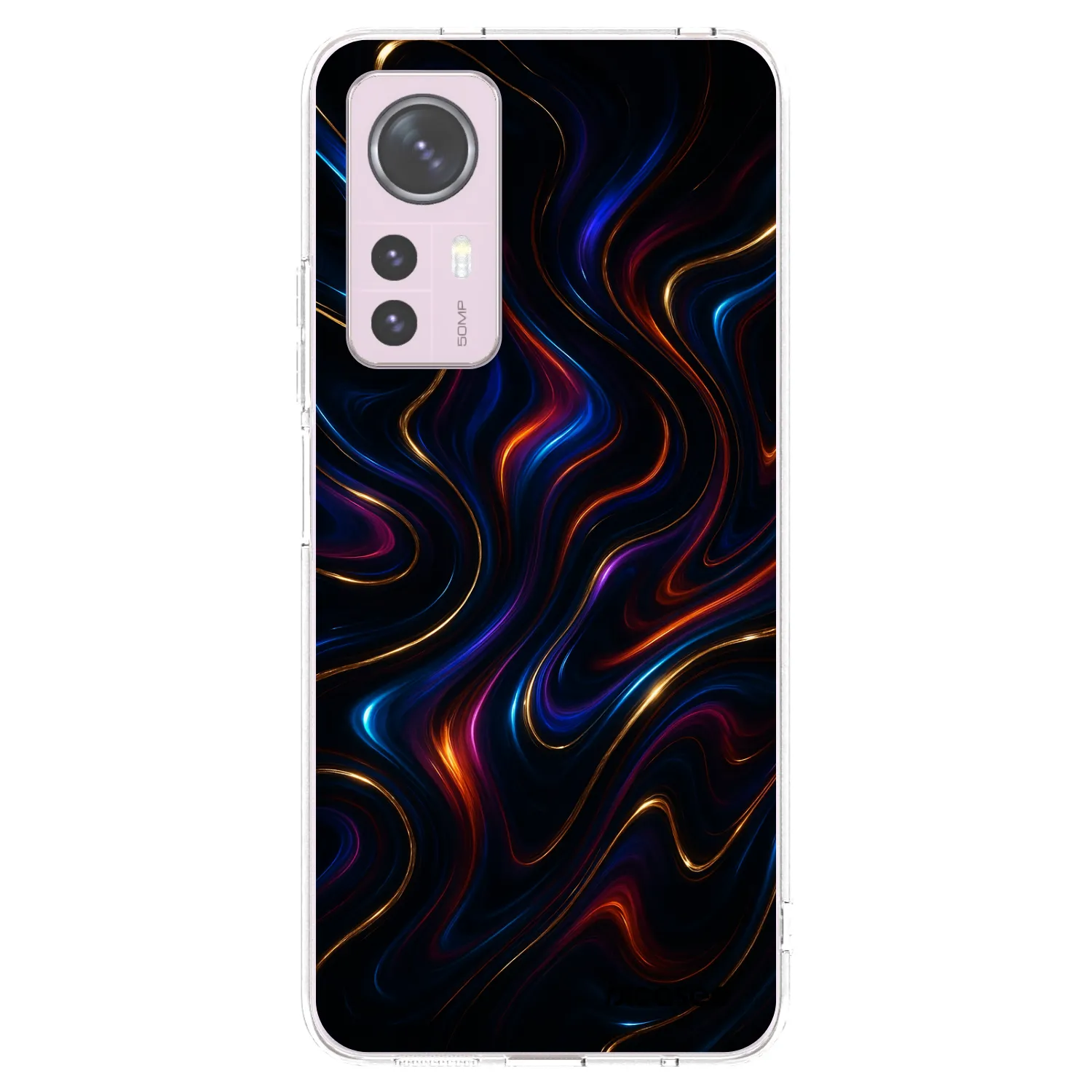 Picasee silikonska prozirna maskica za Xiaomi 12 - Noir