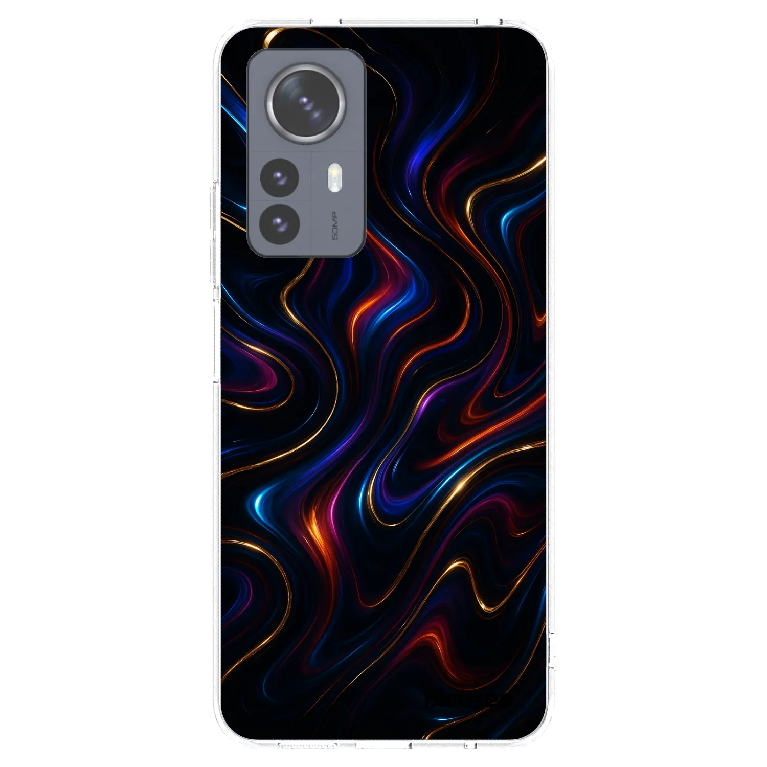 Picasee silikonska prozirna maskica za Xiaomi 12 Pro - Noir