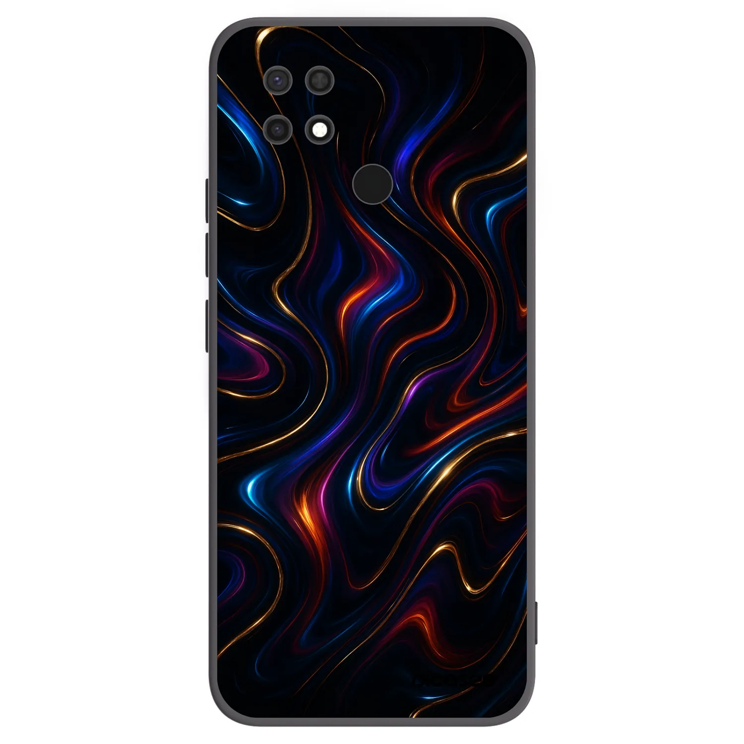 Picasee crna silikonska maskica za Xiaomi Redmi 10C - Noir