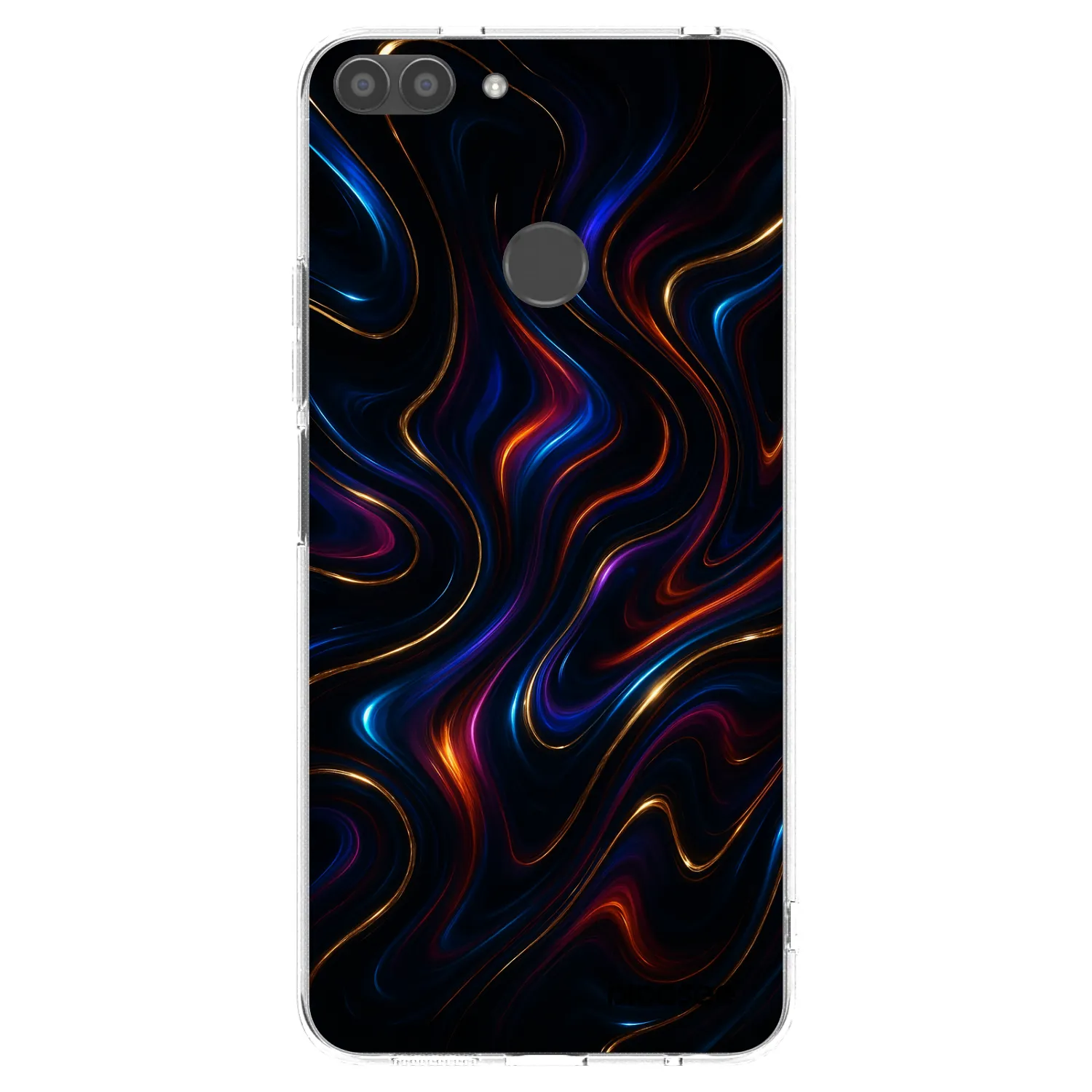 Picasee silikonska prozirna maskica za Huawei P Smart - Noir