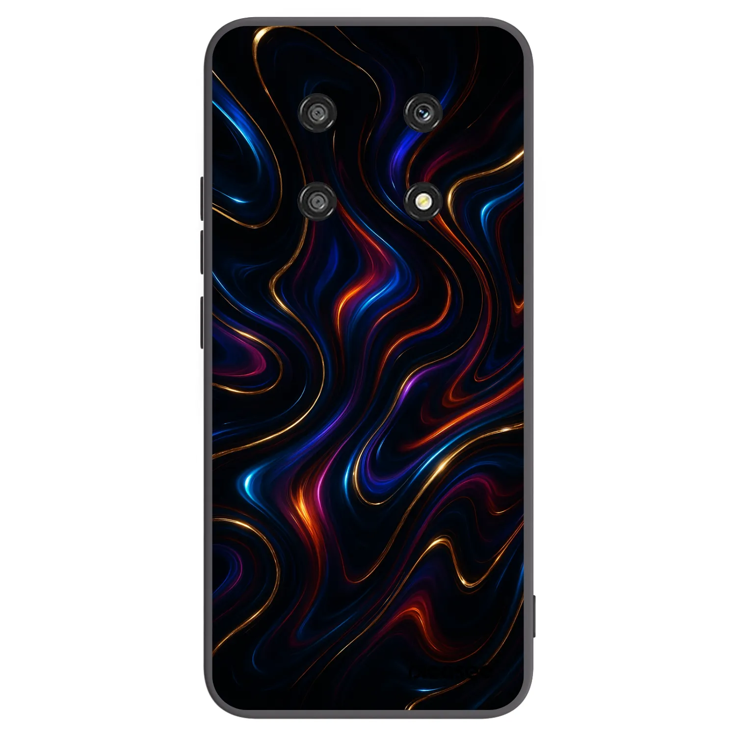 Picasee crna silikonska maskica za Honor Magic4 Lite 5G - Noir