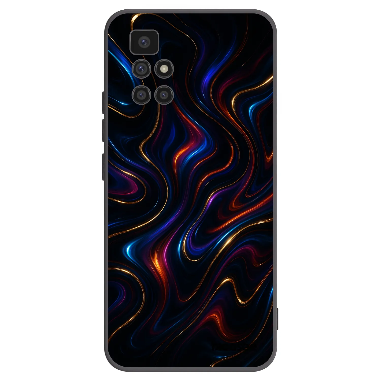 Picasee crna silikonska maskica za Xiaomi Redmi 10 (2022) - Noir
