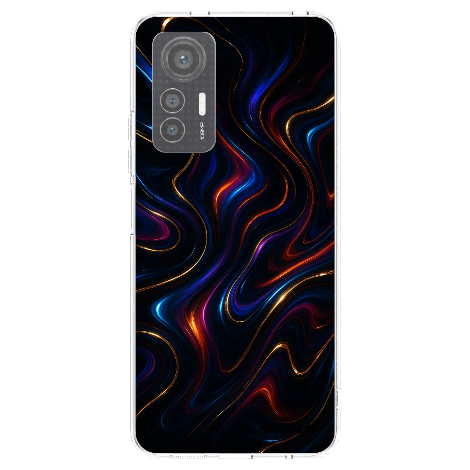 Picasee silikonska prozirna maskica za Xiaomi 12 Lite - Noir