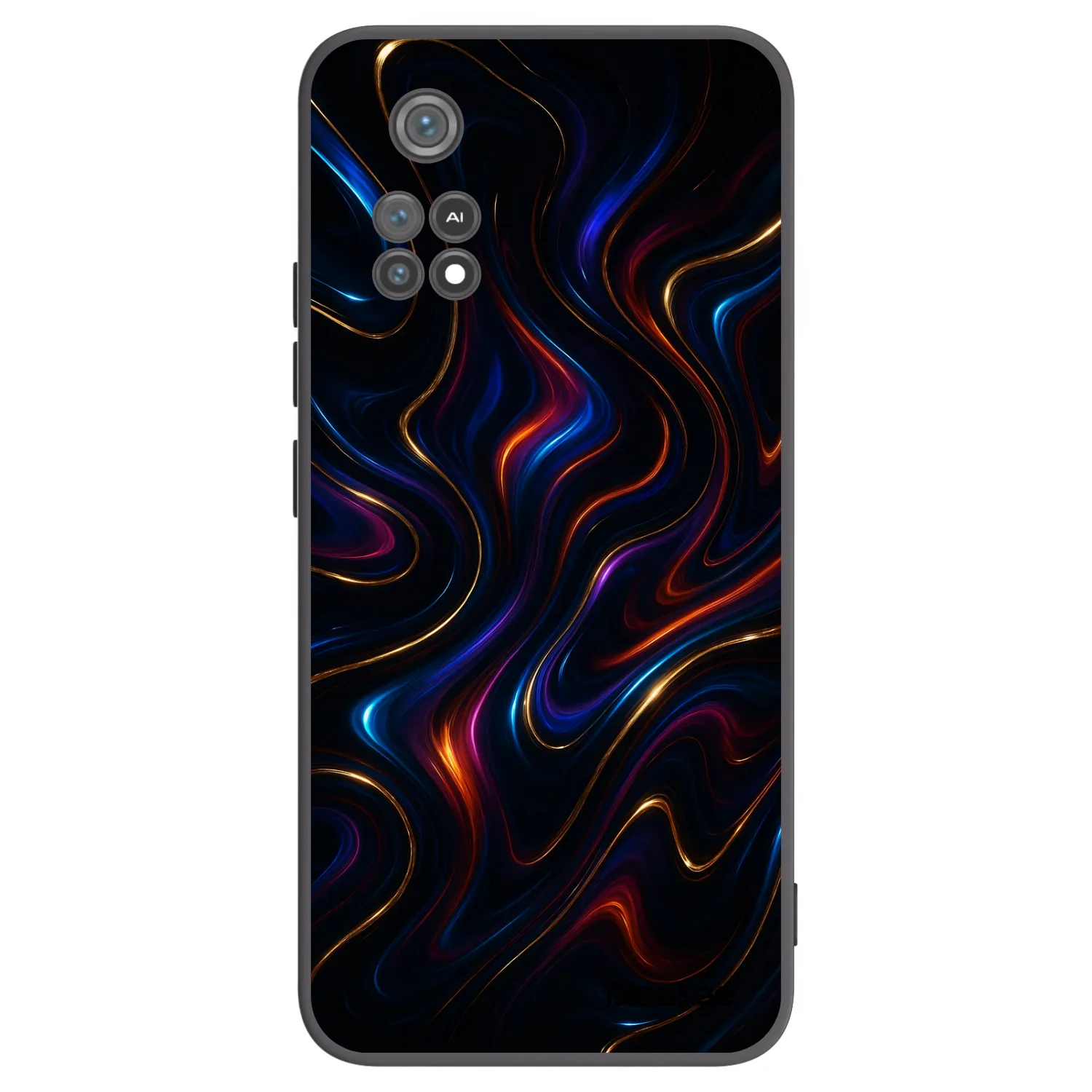 Picasee crna silikonska maskica za Xiaomi Poco M4 Pro - Noir