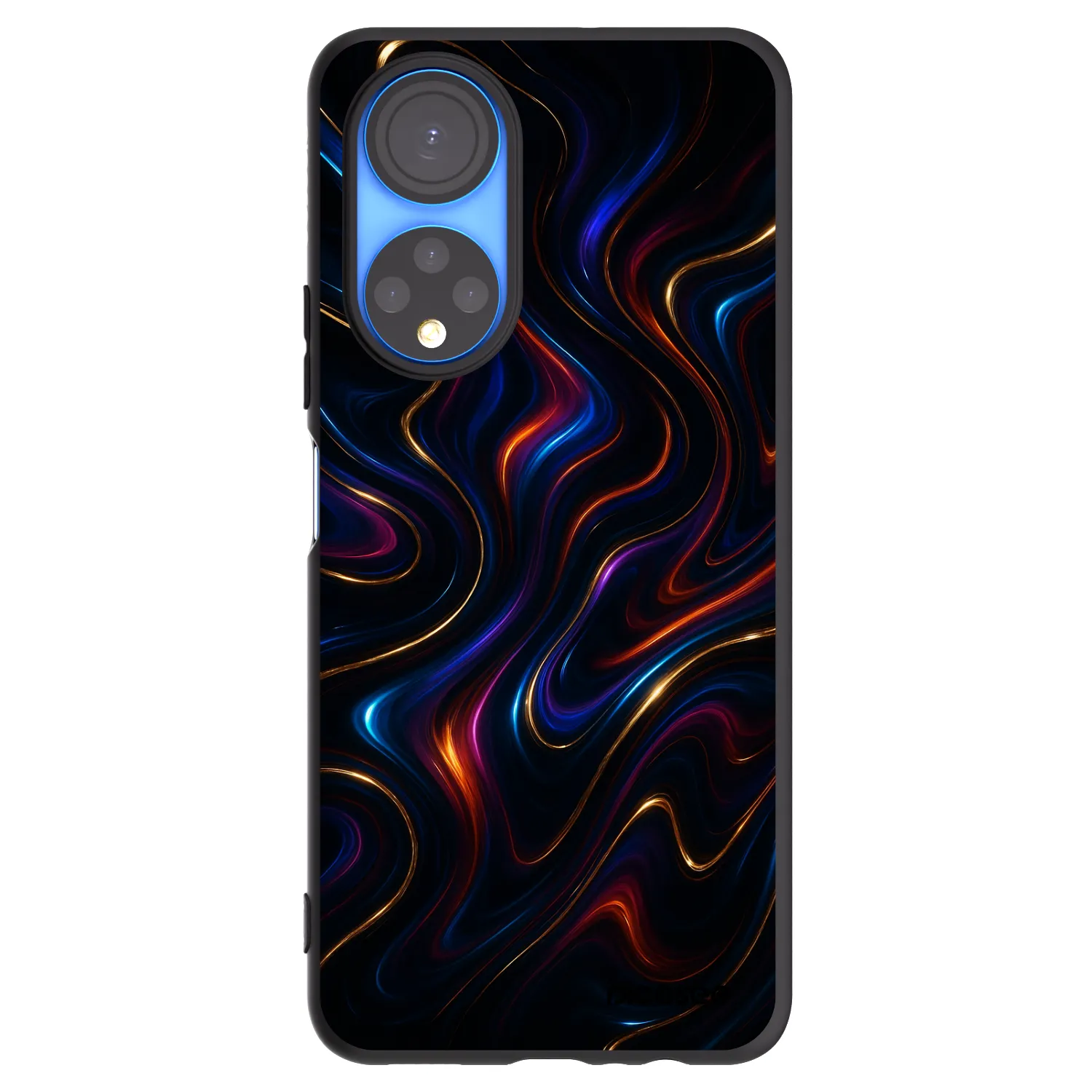 Picasee crna silikonska maskica za Honor X7 - Noir